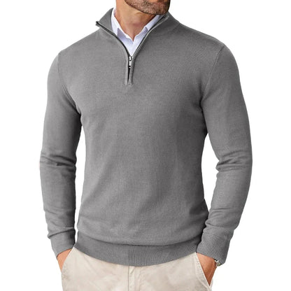 Jibbe | Elegante herentrui met ritssluiting 11