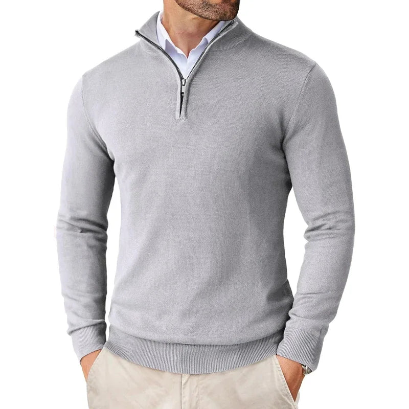 Jibbe | Elegante herentrui met ritssluiting 12