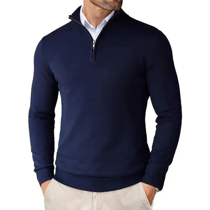 Jibbe | Elegante herentrui met ritssluiting 3
