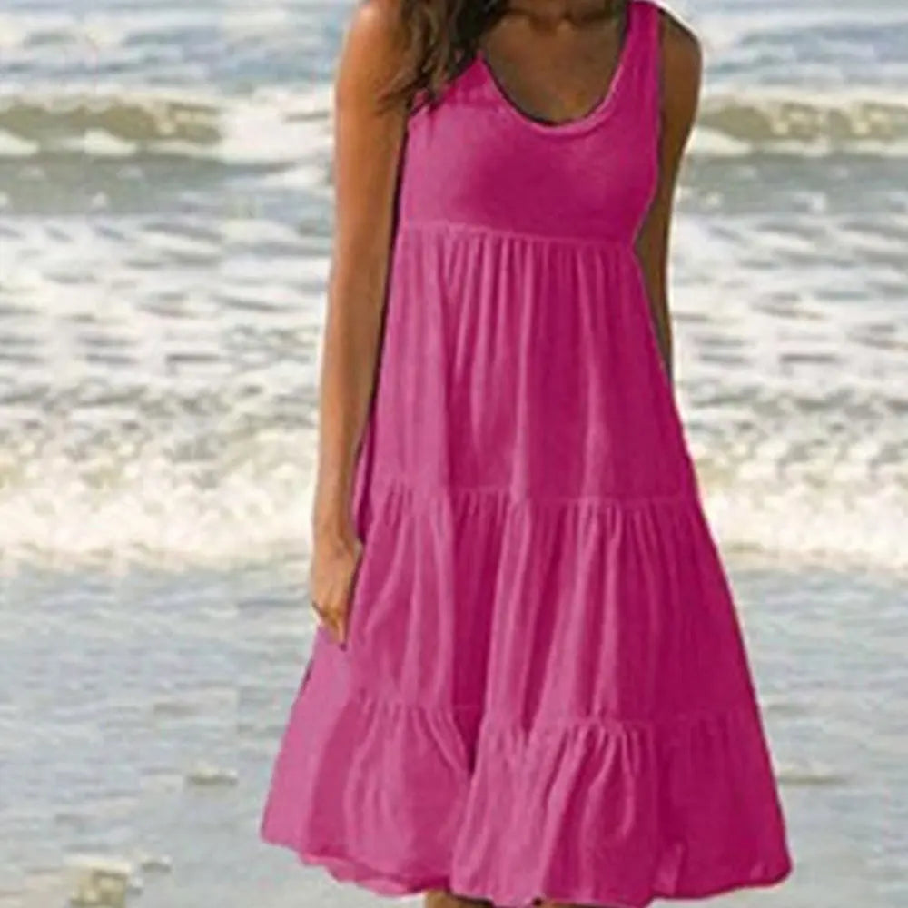 ZonnigDames Zomerse Oversized Boho Zonnejurk
