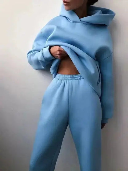 Dames Hoodie en Joggingbroek Set Comfortabel Sportief