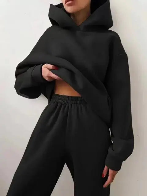 Dames Hoodie en Joggingbroek Set Comfortabel Sportief