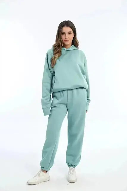 Dames Hoodie en Joggingbroek Set Comfortabel Sportief