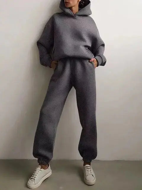 Dames Hoodie en Joggingbroek Set Comfortabel Sportief