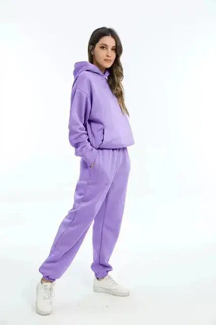 Dames Hoodie en Joggingbroek Set Comfortabel Sportief