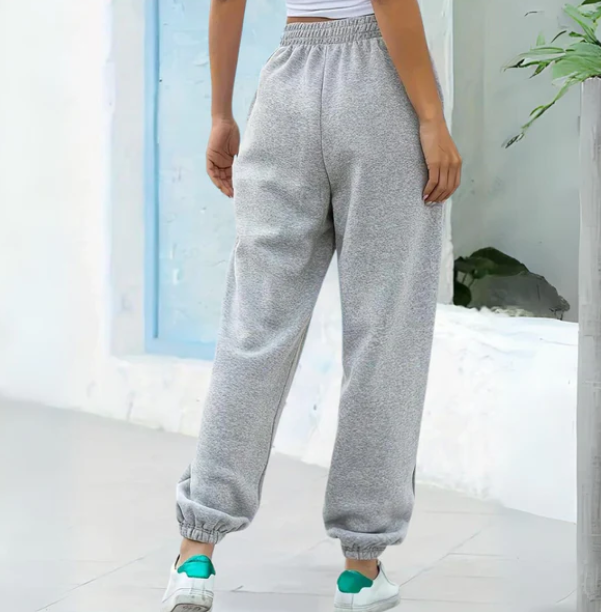 Joggingbroek Dames | Vrijetijdsbroek | Elastische taille & zakken voor moeiteloos gemak