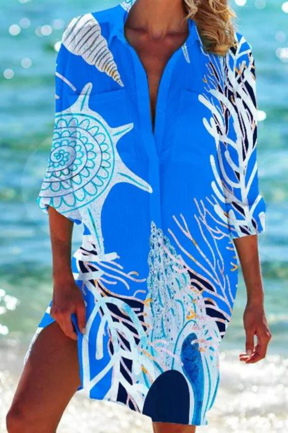 Johanna | Blusa estiva leggera e casual da spiaggia