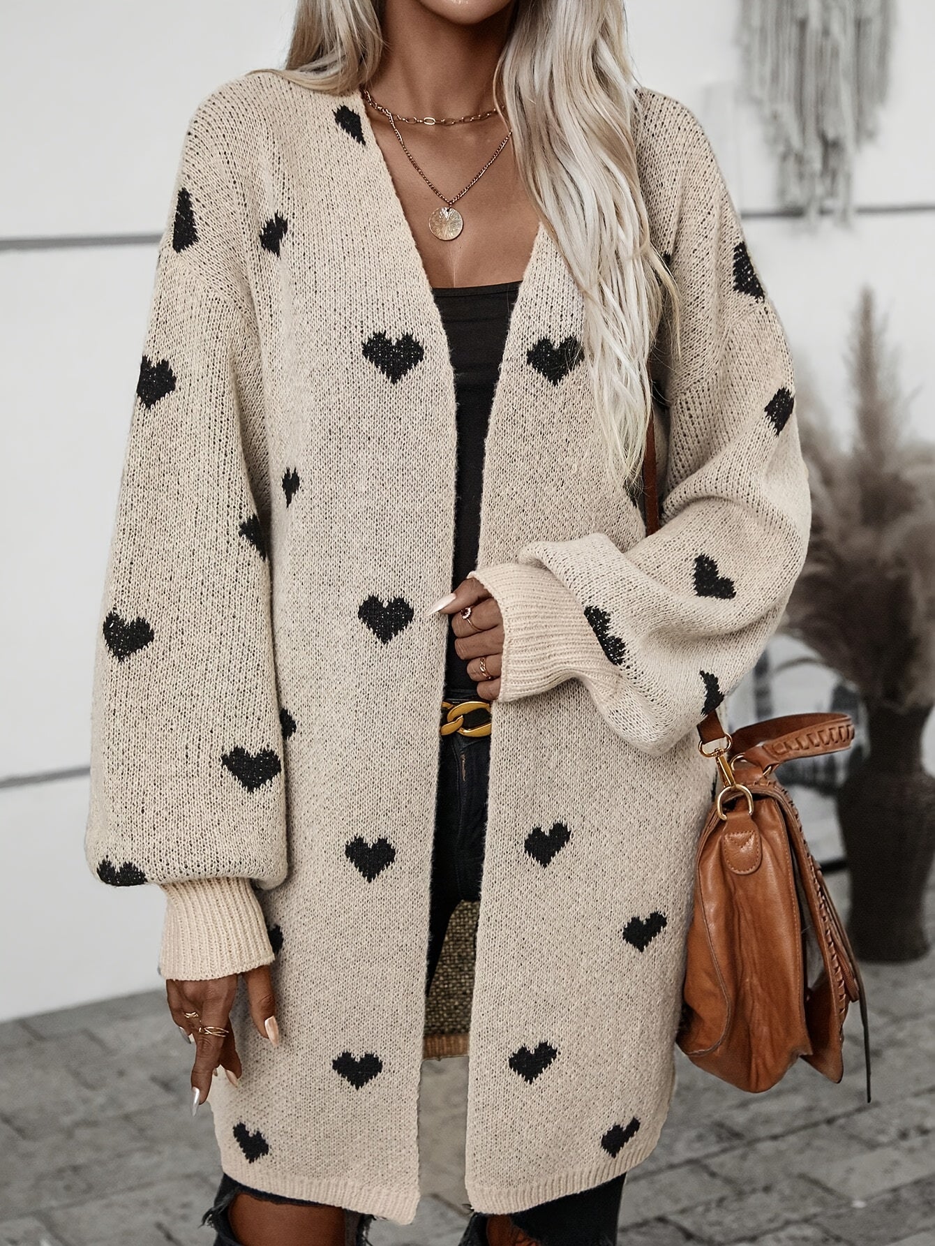 Johanna | Cardigan giocoso con motivo a cuore
