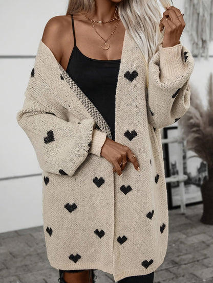 Johanna | Cardigan giocoso con motivo a cuore