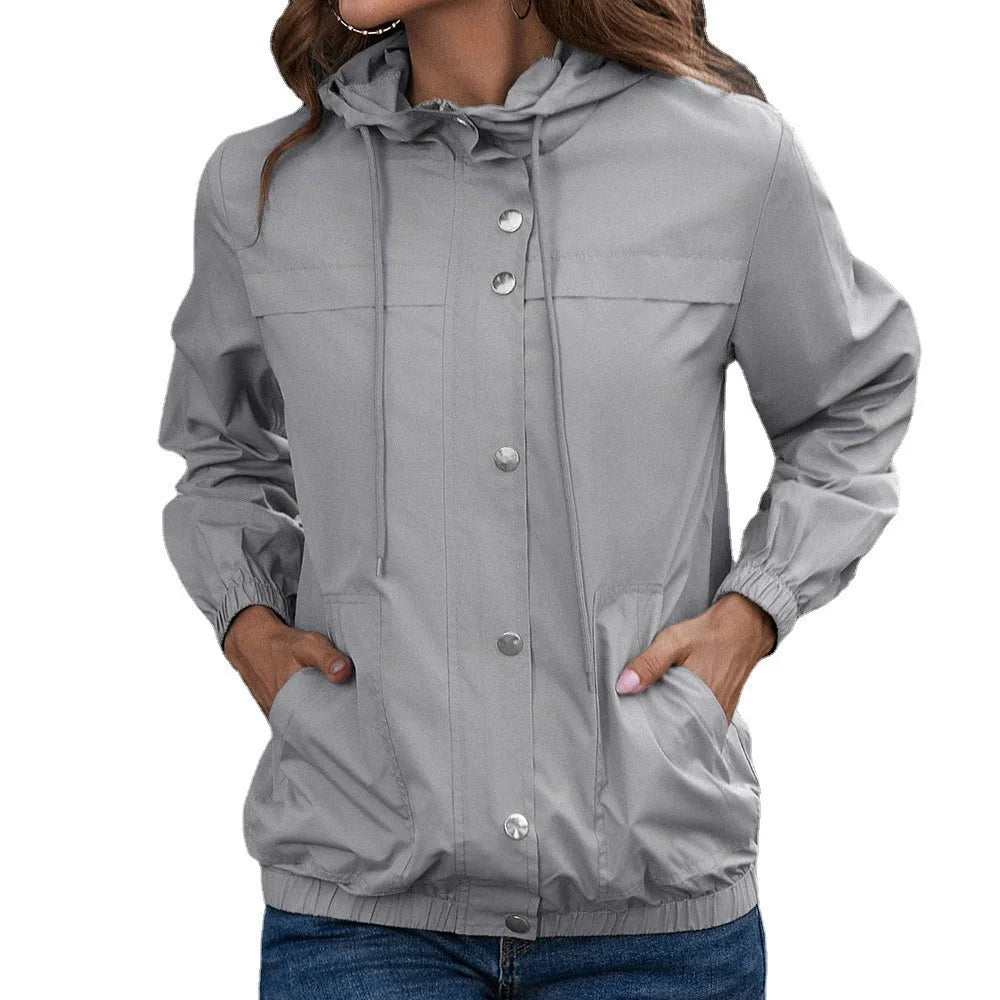 Johanna | Trench impermeabile con cappuccio