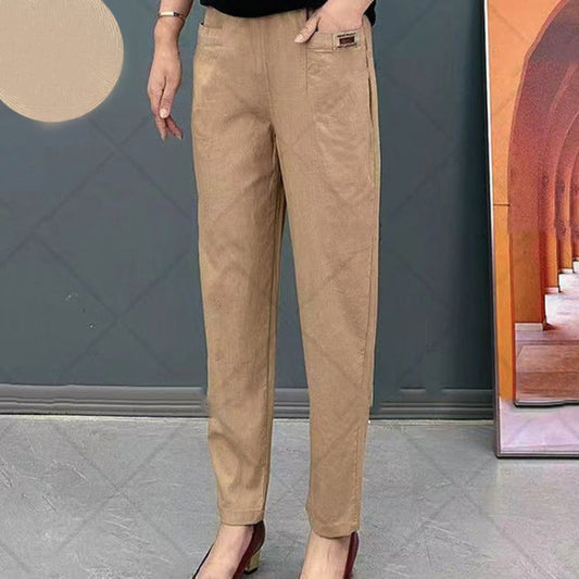 Jolie | Damesbroek – Comfortabel, Ademend &amp; Stijlvol in Zwart of Beige 0
