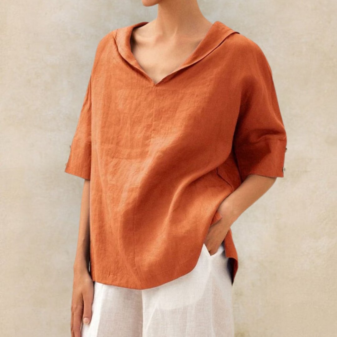 Julia | Camicia estiva traspirante in lino