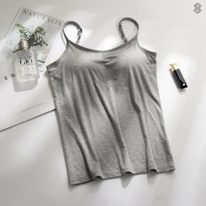 Juliane | Comfortabel tanktopje met ingebouwde bh