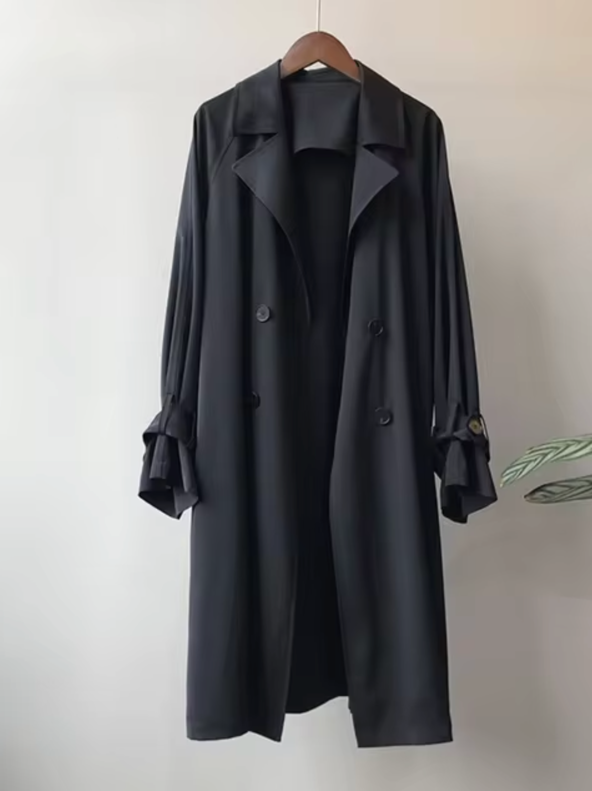 Juliane | Trench impermeabile lungo senza tempo