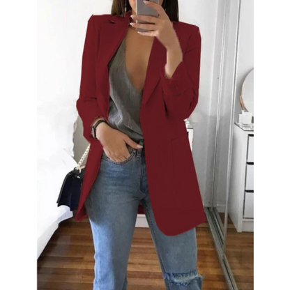 Julianne Dames Blazer | Zwart, Slim-Fit en Elegant 11