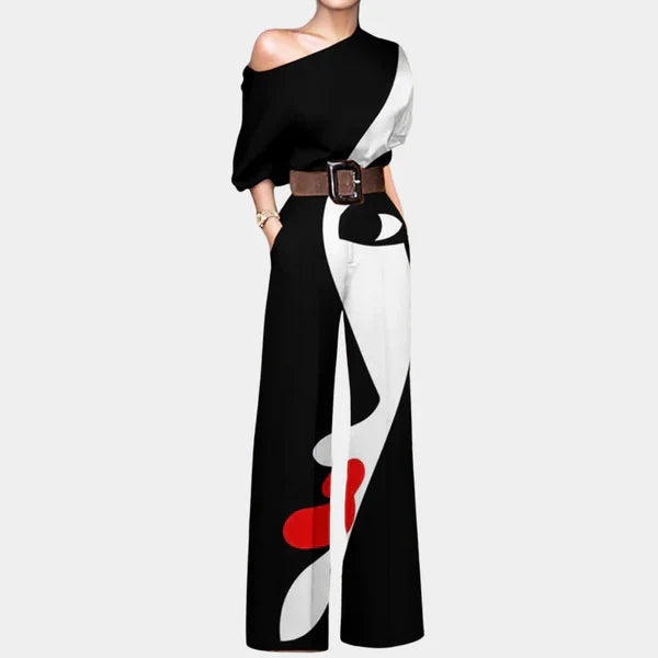 Dames Jumpsuit Comfortabel Tijdloos Design Elegante Pasvorm - Mode Vibes