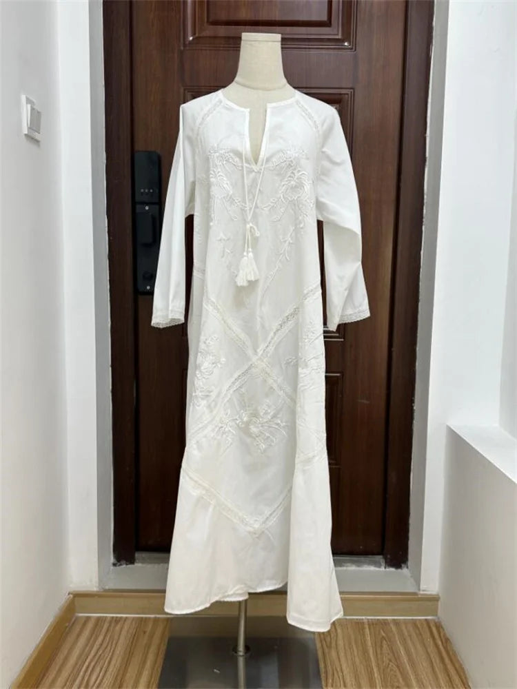 Esmara's Elegante V-Hals Lange Jurk