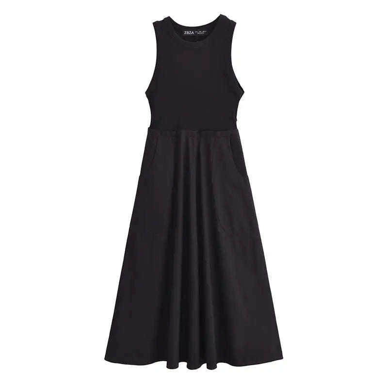 Charmante Couture: Chic Patchwork Zomerjurk