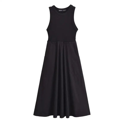 Charmante Couture: Chic Patchwork Zomerjurk