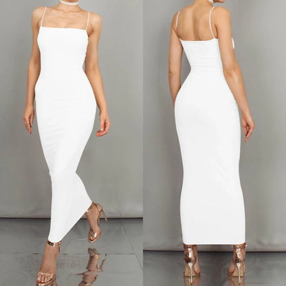 Zomerse Sling Sensatie: Stralende Zomerjurk van Dromerige Chic
