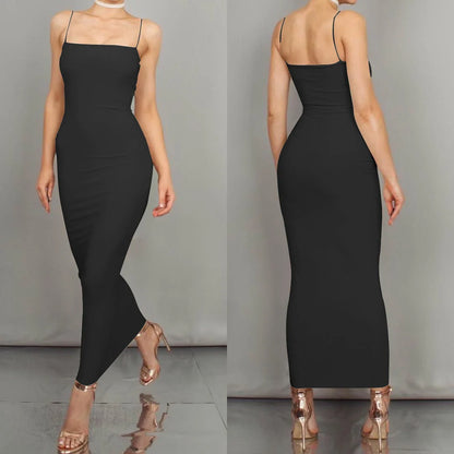 Zomerse Sling Sensatie: Stralende Zomerjurk van Dromerige Chic