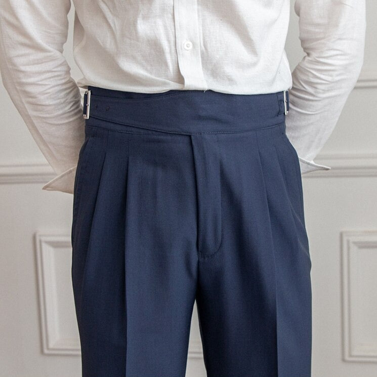 Heren Broek Casual met Gesp voor Dagelijks Gebruik