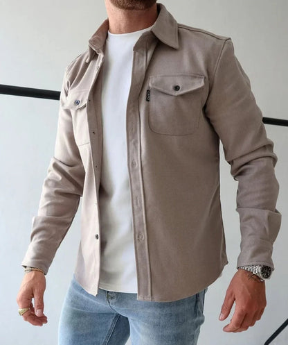 Casual Overhemd voor Mannen Moderne Stijl Lentekleding - Mode Vibes