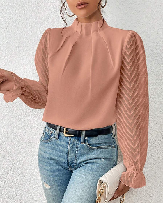 Vrouwelijke Elegante Boaz Blouse