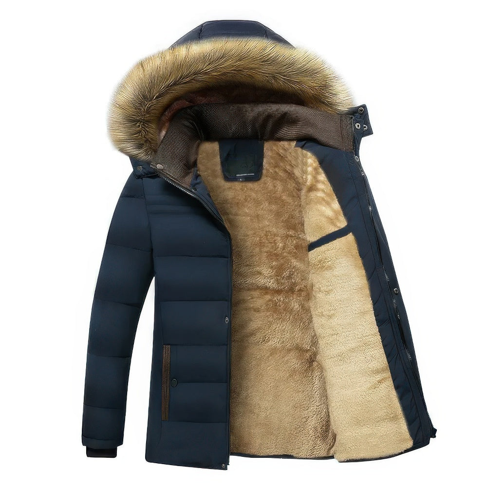Heren Winterjas Warm en Waterdicht van Hugo-Jan