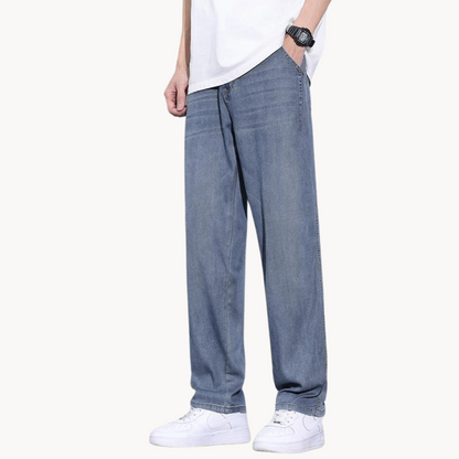 Heren Loose-Fit Jeans Retro Stijl Casual