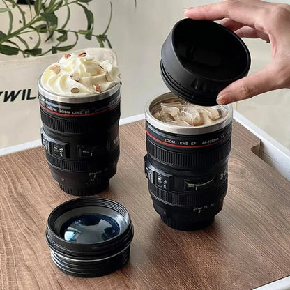 Camera Lens Koffiebeker Uniek Fotografie Ontwerp