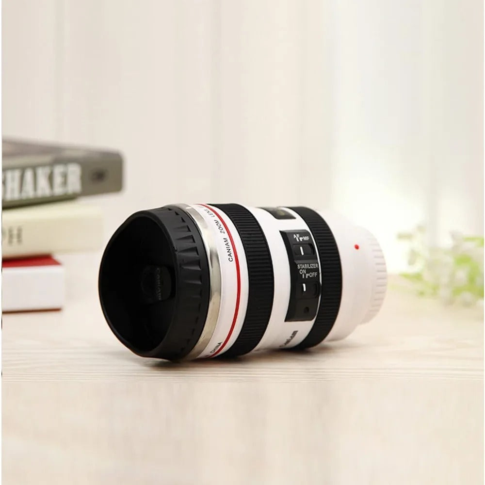 Camera Lens Koffiebeker Uniek Fotografie Ontwerp