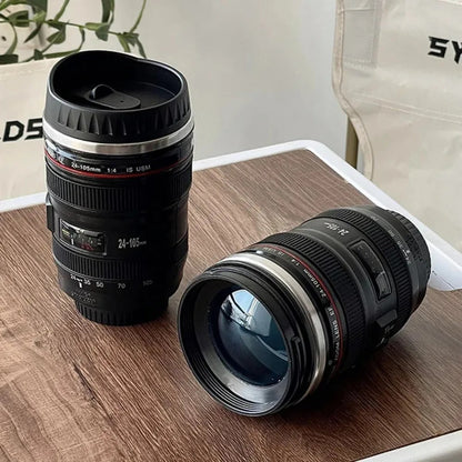 Camera Lens Koffiebeker Uniek Fotografie Ontwerp