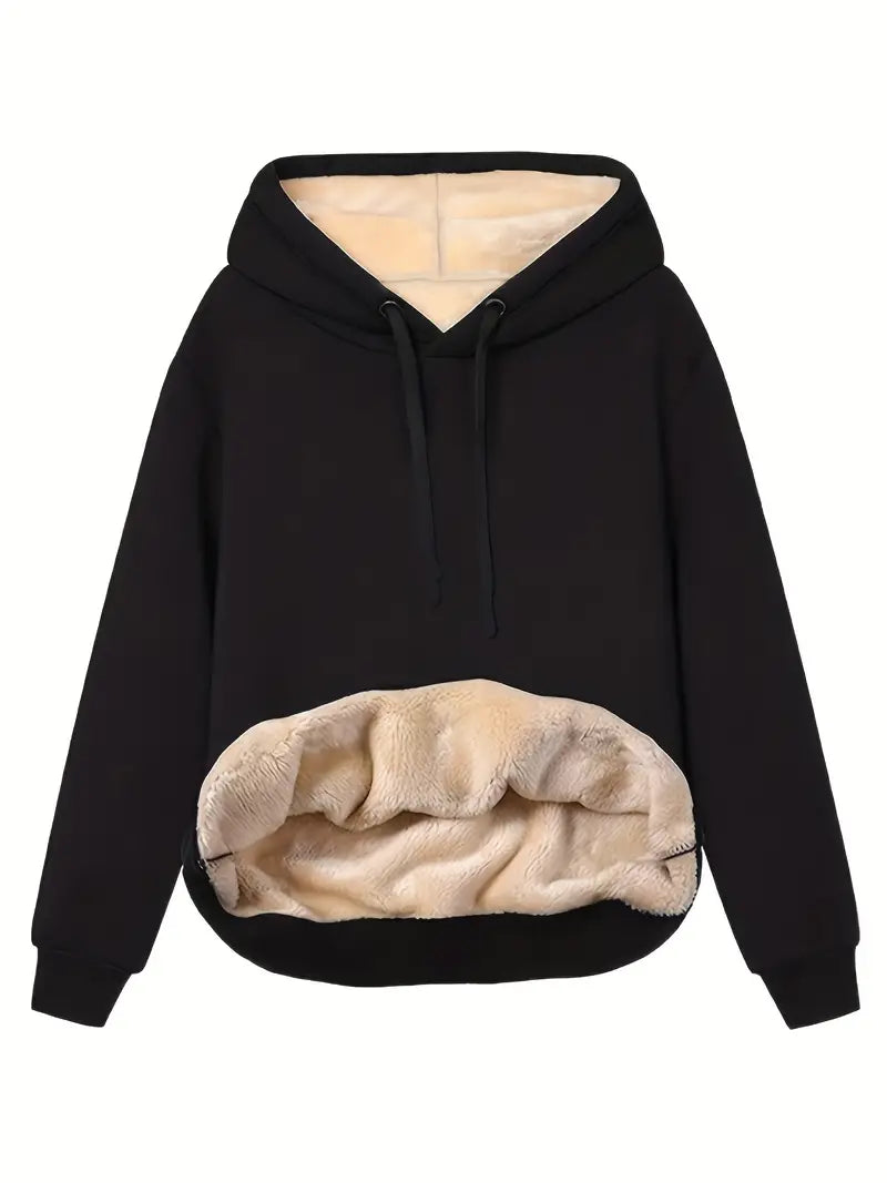Vrouwen Hoodie Zacht en Casual met Kangoeroe Print - Mode Vibes