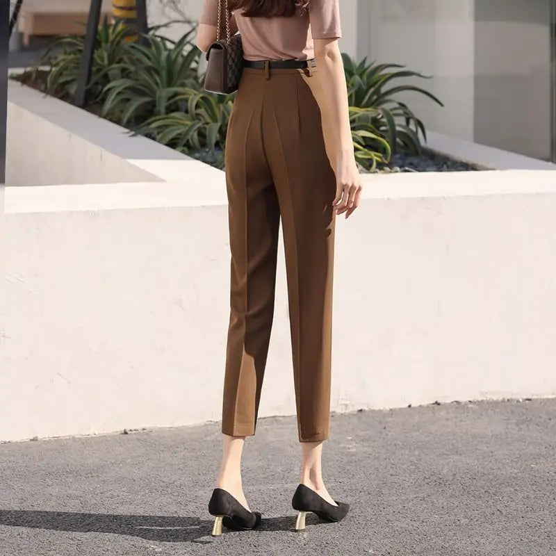 Elegance Essentials Hoge Taille Broek