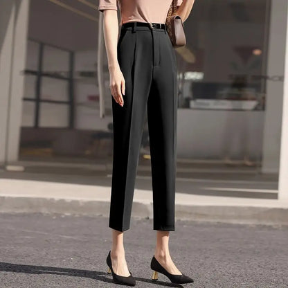 Elegance Essentials Hoge Taille Broek