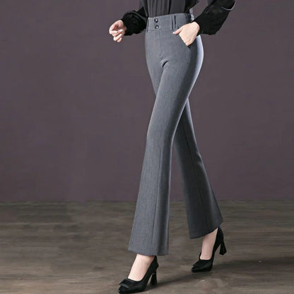 EleganceWear Slanke Flare Pak Broek