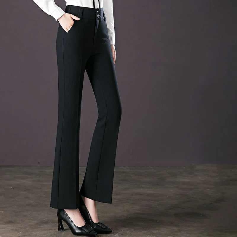 EleganceWear Slanke Flare Pak Broek