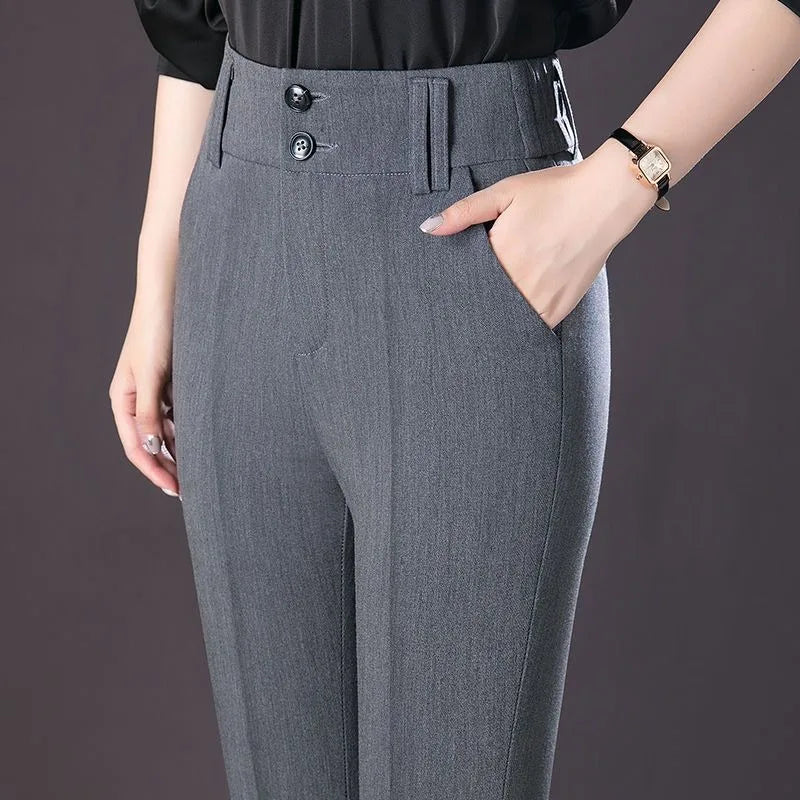 EleganceWear Slanke Flare Pak Broek