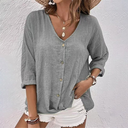 Katharina | Maglietta casual rilassata con scollo a V