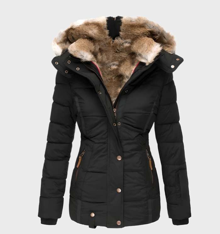 Dames Winterjas Capuchon Slim Fit Warm en Waterdicht - Mode Vibes