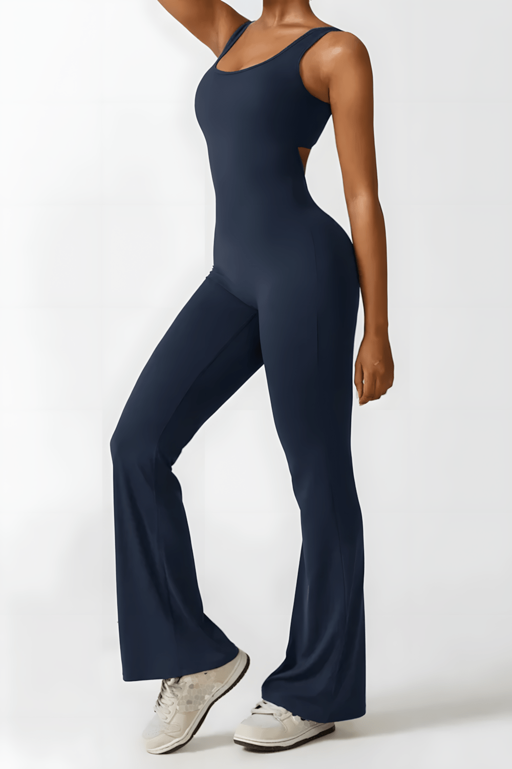 Jumpsuit Wijd Uitlopend Elegante Avondkleding