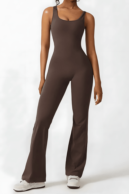 Jumpsuit Wijd Uitlopend Elegante Avondkleding
