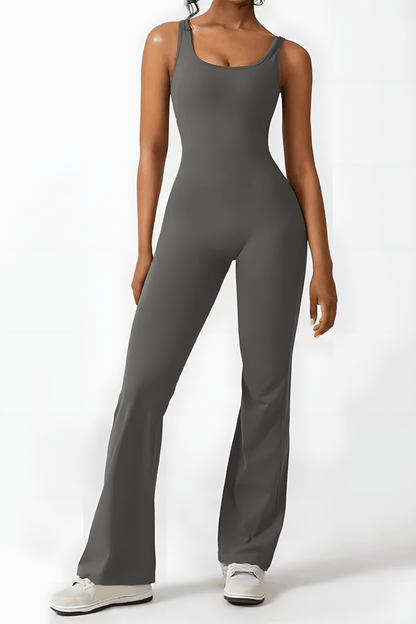 Jumpsuit Wijd Uitlopend Elegante Avondkleding
