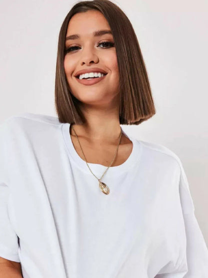 FitFemme Dames Korte Mouw Crop Top