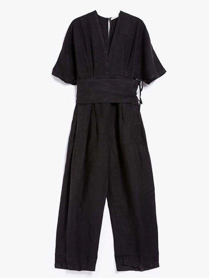Boho Chic VINTAGE Jumpsuit voor Zomerse Stijl