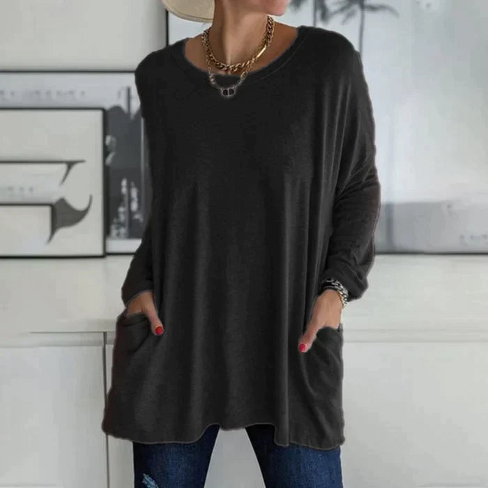 Katrin | Tunica con blusa tasche anteriori