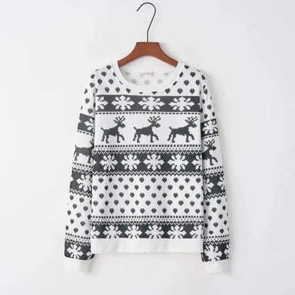 Kendra Dames Kersttrui | Gebreide Stof met Rendieren, Comfortabele Pasvorm 3