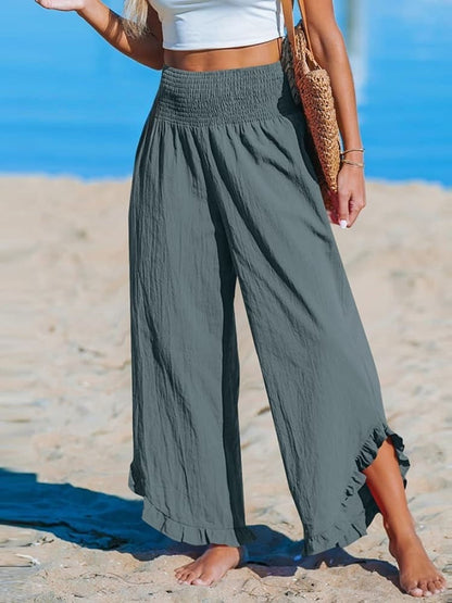 Kerstin | Elegante camicia casual con volant
