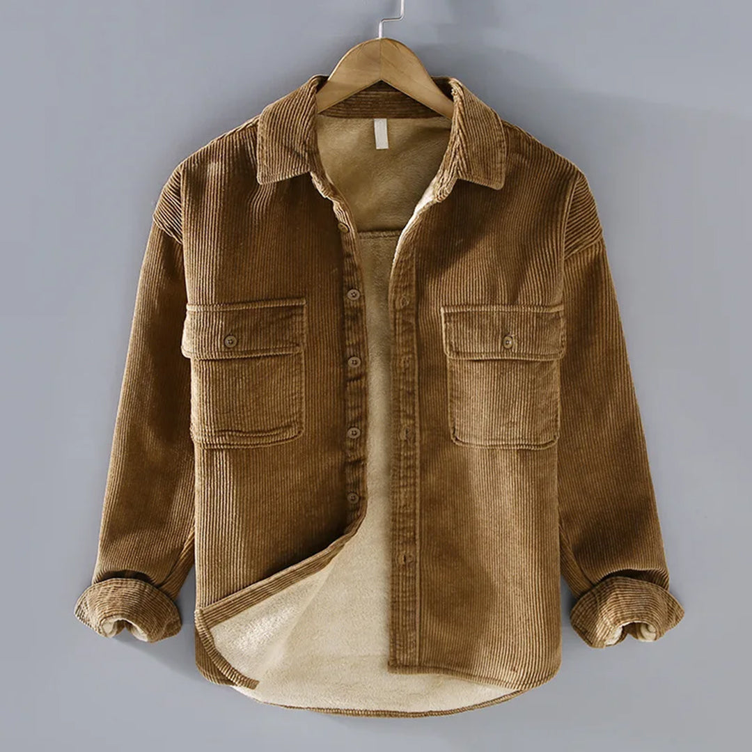 Heren Corduroy Jack Victor Stijlvol en Warm - Mode Vibes
